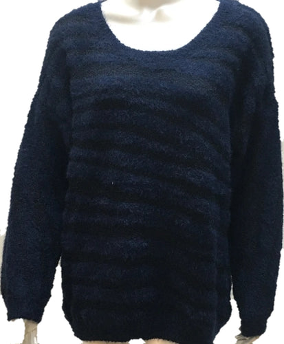 Midnight Leopard Sweater