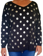 Load image into Gallery viewer, Polka knit Jumper