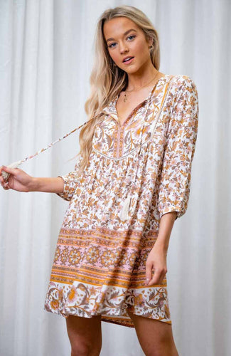 Bloom Tassel Dress