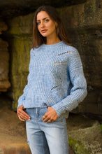 Load image into Gallery viewer, Daze Knit Sweater - Blue