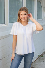Load image into Gallery viewer, Laurel top - White