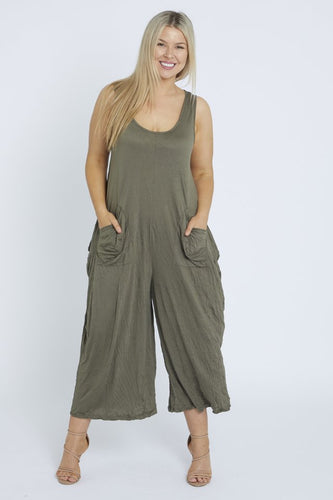 Eloies Jumpsuit - Khaki