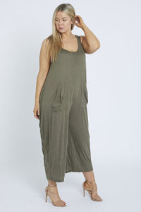 Eloies Jumpsuit - Khaki