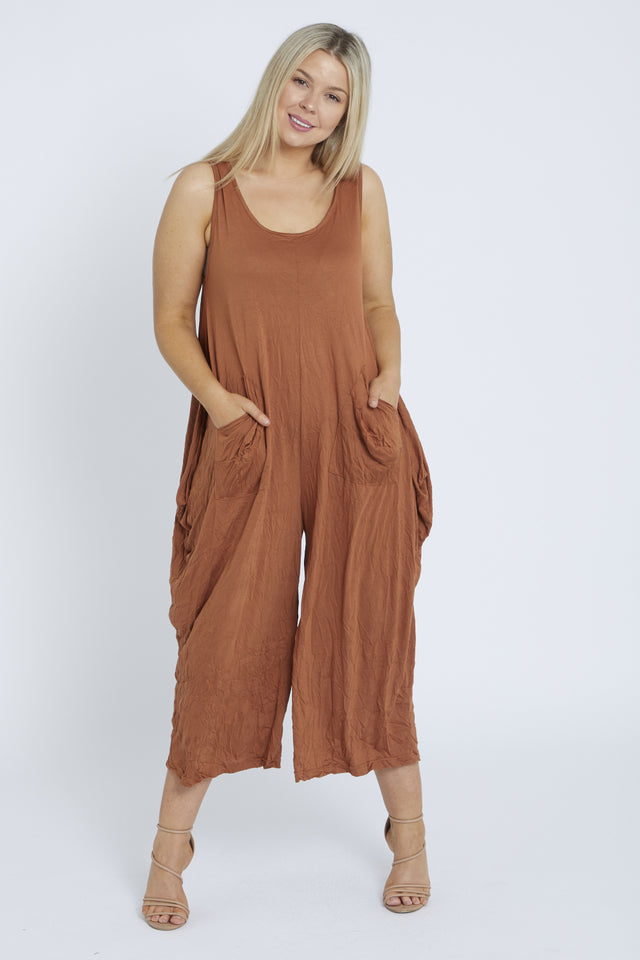 Eloies Jumpsuit - Rust