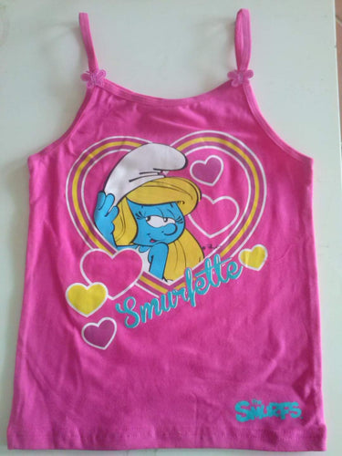 Girls Smurfette Singlet