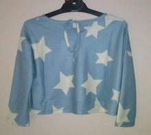 Load image into Gallery viewer, Girls Star Cropped Top