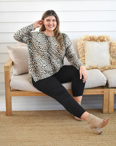 Slouch Top - Animal