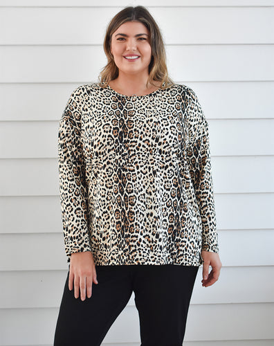 Slouch Top - Animal