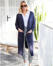 Load image into Gallery viewer, Kimono Cardi - Navy