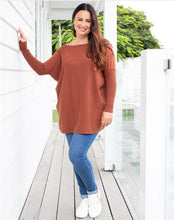 Load image into Gallery viewer, Relaxed Knit - Rusty Brown