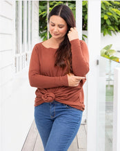 Load image into Gallery viewer, Relaxed Knit - Rusty Brown