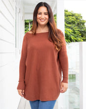 Load image into Gallery viewer, Relaxed Knit - Rusty Brown