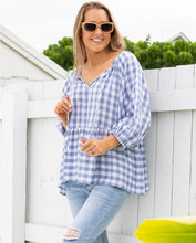 Load image into Gallery viewer, Amber Top - Blue