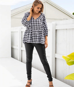 Amber Top - Black