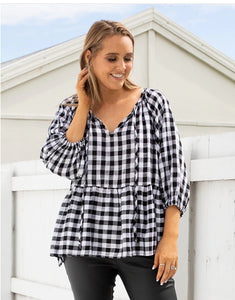 Amber Top - Black