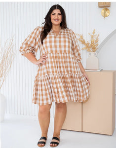 Summer dress gingham