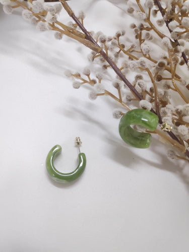 Isa mini hoop earrings