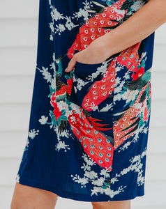 Peacock Pocket Dress