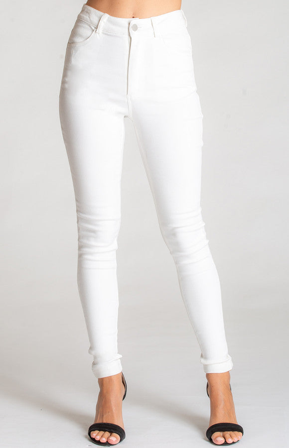 Skinny Jeans - White