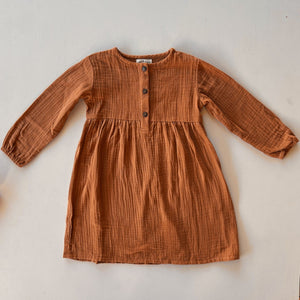 Shirt Dress - Terracota