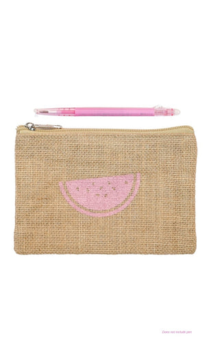 Zip pouch - Watermelon