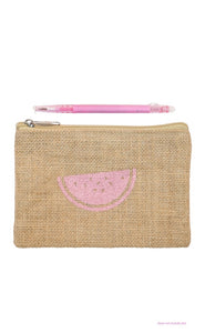 Zip pouch - Watermelon